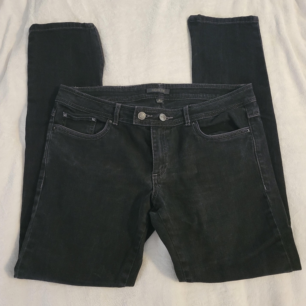 Rachel Zoe Black Jeans zipper ankle 🌟